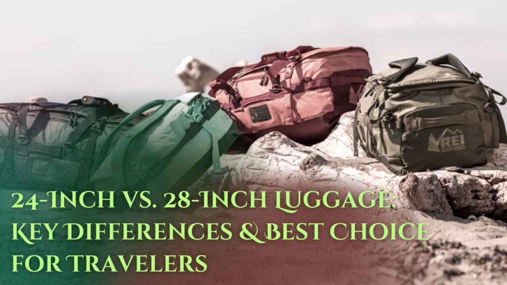 24-Inch vs. 28-Inch Luggage: Key Differences & Best Choice for Travelers